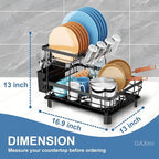 GAXmi Dish Drying Rack Over The Sink Drainer - Image 5