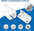 Alise Flip Latch, Gate Latches Slide Bolt Latch Safety Door Lock Catch - Image 5