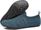 QZKDM Lightweight Slip on Grip Indoor House Slippers Barefoot Non Slip Home - Image 5