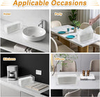 4Pack Acrylic Paper Towel Dispenser, Napkin Holder - Image 6