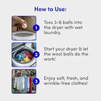 Zero Trace Wool Dryer Balls - Image 6