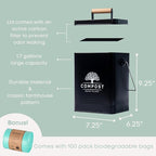 PERFNIQUE Kitchen Compost Bin, 1.7 Gallon Countertop Compost Bin - Image 2