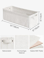 StorageWorks Narrow Storage Bins, Small Basket - Image 3