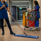 Matthew Cleaning 36'' Industrial Strength Cotton Dust Mop Refill Washable - Image 6
