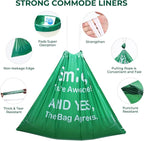 Commode Liners with Absorbent Pads, Universal Disposable Commode/Bed Pan Liners - Image 5