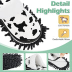 Microfiber Floor Mop Slippers House Dust Cleaning Tool Detachable Washable Shoes - Image 2