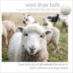 Three by Three Seattle Felt·Like·it!™ XL Wool Dryer Balls + Storage Bin: Reduce - Image 4
