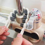 Crevice Cleaning Brush, Hard Bristle Grout Brush Gap Cleaner Tool - Image 6