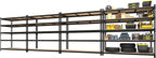 PrimeZone 4 Pack Storage Shelves 48" x 24" x 72", 5 Tier Adjustable Garage by PrimeZone