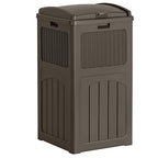 Flamaker 30 Gallon Trash Can, Resin Outdoor Garbage Can by Flamaker