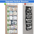 Univivi Over the Door Organizer 6 Tiers, Extra Large Door Hanging Organizer - Image 5