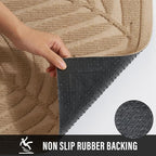 Front Door Mat, Absorbent Resist Dirt Welcome Door Mat Indoor Outdoor, - Image 3