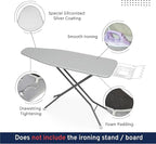 Encasa XO Ironing Board Cover and Pad 49"x18" - Image 3