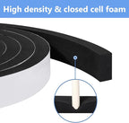 Weather Stripping Door Seal Strip- 1 Inch X 1/8 Inch X 26Feet, Strong Adhesive - Image 5