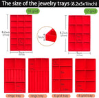 Earring Organizer Stackable Jewelry Storage Box Jewelry Drawer Organizer - Image 5
