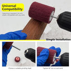 HighFree 7 PCS Non Woven Abrasive Buffing Polishing Wheels Drill Attachment Set - Image 5