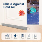 Door Draft Stopper for Bottom of Door, 36’’ Heavy Duty Under Door Draft Blocker - Image 2