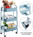 AGTEK Makeup Cart, Movable Rolling Organizer Cart - Image 5