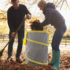 30 Gallon Collapsible Trash Can 3 Pack, Garden Bag Pop Up Camping Trash can - Image 2