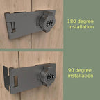 Keyless Combination Lock – 3-Digit Combination Lock - Image 3