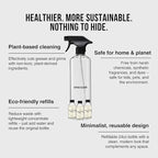 Public Goods Multi Surface Cleaner Refill & Glass Spray Bottle | All Purpose - Image 4