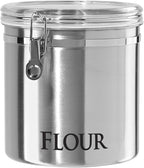 Oggi Stainless Steel Kitchen Canister 152oz + Oggi Jumbo 8" Stainless Steel - Image 5