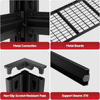 5-Tier 60”W x 24”D x 78”H Garage Shelving Adjustable Metal Storage Shelves - Image 5