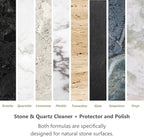 MORE - Twin Pack - Includes Stone & Quartz Cleaner + Polish - Granite, Quartz & - Image 3