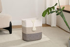 Medium and Large Woven Basket//With Handle, Used - Image 4