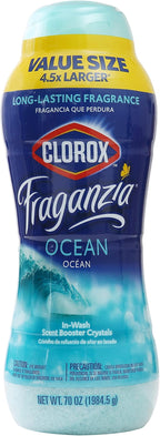 Clorox Fraganzia Laundry Scent Booster Crystals in Ocean Scent by Clorox