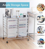 GOFLAME 12-Drawer Rolling Storage Cart, Mobile Utility Cart - Image 4