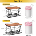 ALOCEO 2 Pack Stackable Storage Bins - Image 2