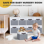 Criusia Storage Cubes for Cube Organizer - Image 3