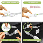 SKYLA HOMES Baby Locks Child Safety Cabinet Proofing - Image 3
