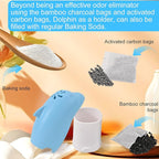 Asltw Dolphin Refrigerator Deodorizer, Refrigerator Odor Eliminator, Fridge Air - Image 4