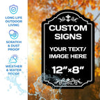 Custom Aluminum Weatherproof Metal Garden Signs - Image 3
