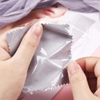 SEVENWELL 50pcs Jewelry Cleaning Cloth Gray Polishing Cloth - Image 6
