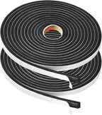 2 Rolls Foam Tape Weatheratrip for Door Window Insulation, Single Sided Foam by YIJUHOU