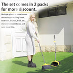 2-Pack is More economical，Upgraded Broom and Dustpan， - Image 7
