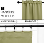 Pickluc Rod Pocket Tier Curtain - Image 2