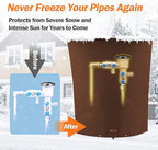 TOHONFOO Backflow Preventer Pipe Insulation Cover - Image 3