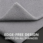 Paks - Edgeless Microfiber Towels 4-Pack - Car Detailing Wash Cloths - Image 2