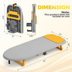 KINGBOARD Tabletop Ironing Board, Small Ironing Board - Image 2