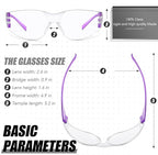 Chumia 64 Pcs Kids Safety Glasses Scratch Impact Resistant Safety Goggles Anti - Image 2