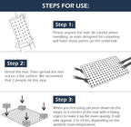 SALLOUS Chair Mat for Carpet, Heavy Duty Vinyl Floor Mat - Image 6