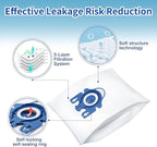 12 Pack 3D Dust Bags, Compatible - Image 3