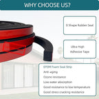 Solid Rectangle Rubber Seal - Image 3