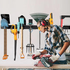 Storaboks Heavy Duty Garage Storage Rack System, Wall Mounted Tool Organizer - Image 7