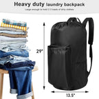 Polecasa Extra Heavy Duty Large Backpack Laundry Bag - Image 3