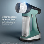Rowenta Handheld Steamer for Clothes, Pure Force 2in1 Steamer & Iron, - Image 8
